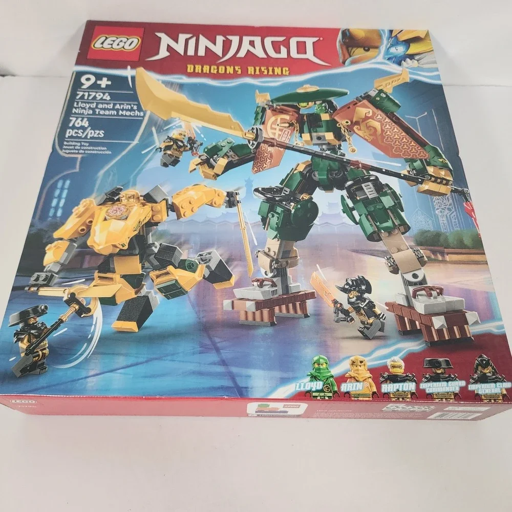 LEGO NINJAGO 71794 Lloyd & Arin's Ninja Team Mechs Sealed Box 764 PCS
